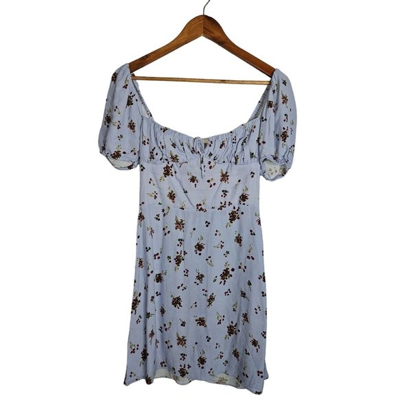Aritzia Sunday Best Rachel Sweetheart Neckline Floral Mini Dress Women Size XS - Picture 7 of 12